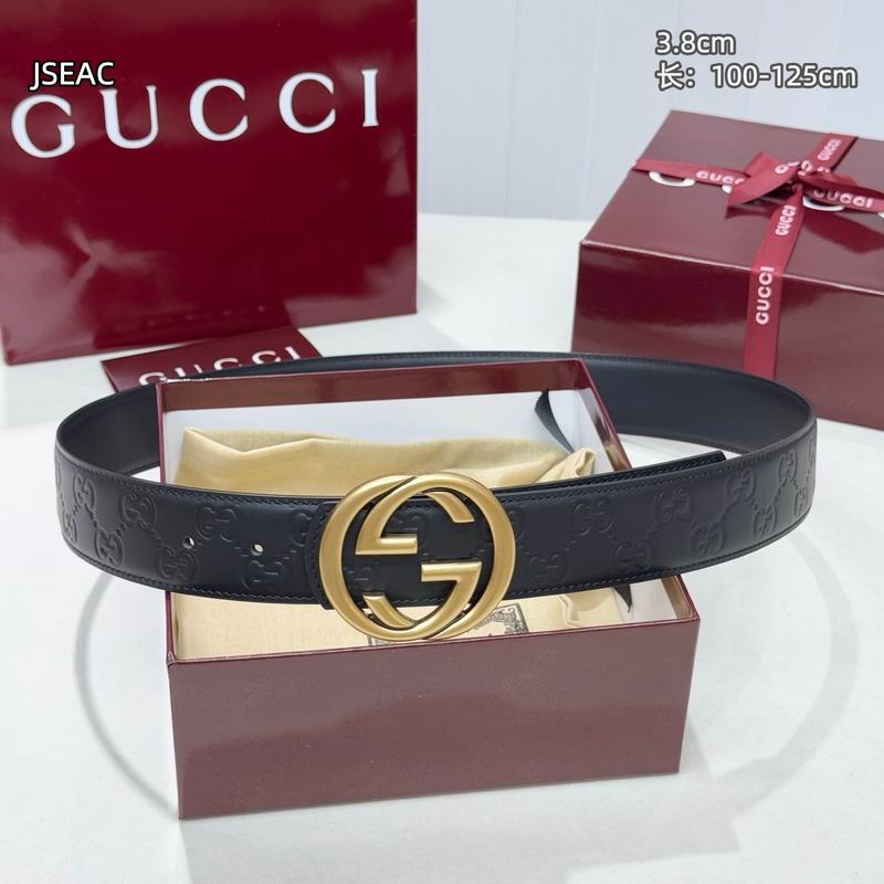 Gucci belt 38mmX100-125cm 8L (4)