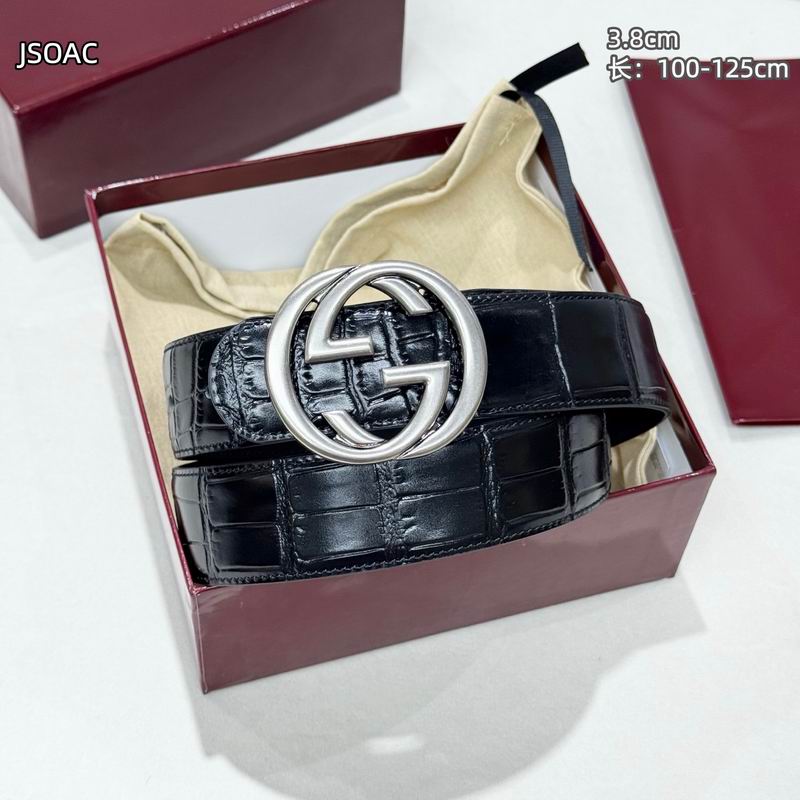 Gucci belt 38mmX100-125cm 8L (40)