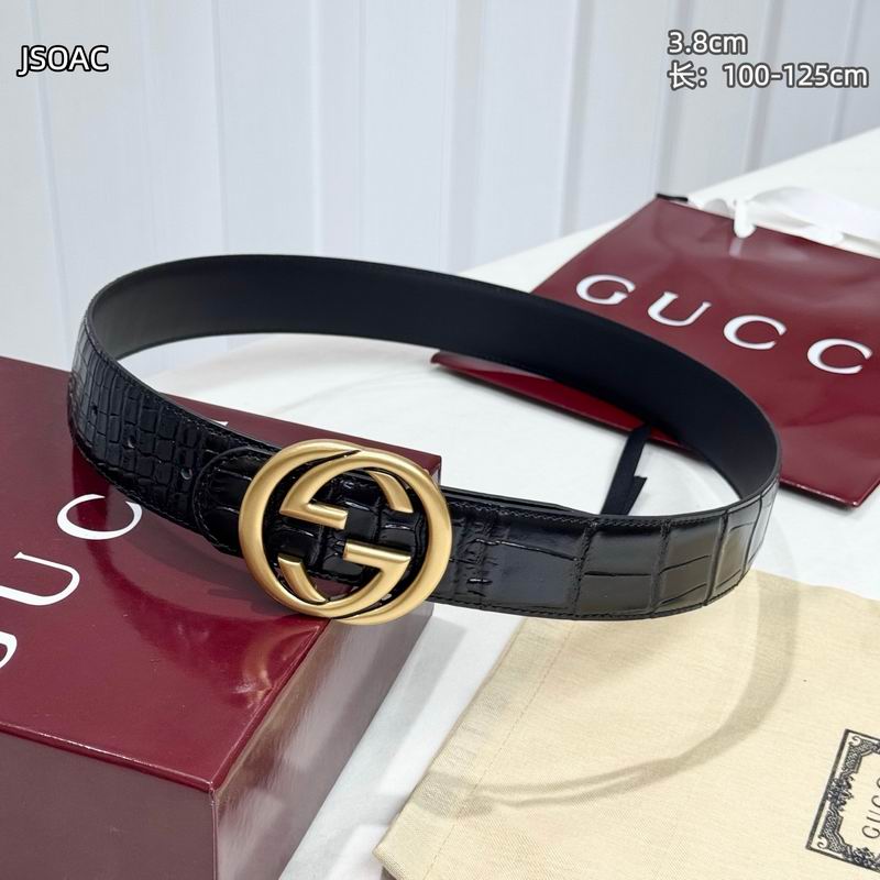 Gucci belt 38mmX100-125cm 8L (41)