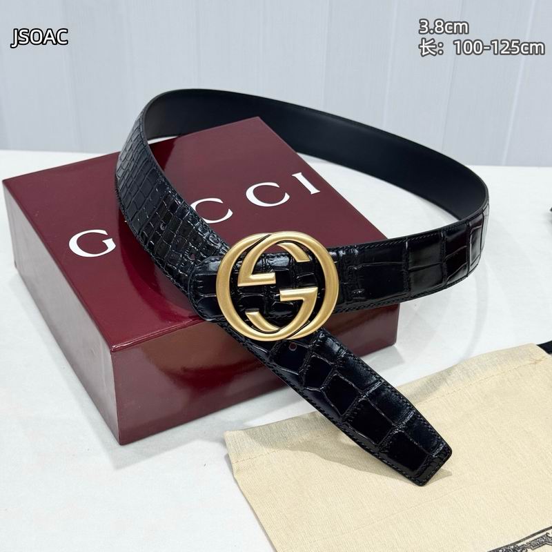 Gucci belt 38mmX100-125cm 8L (42)