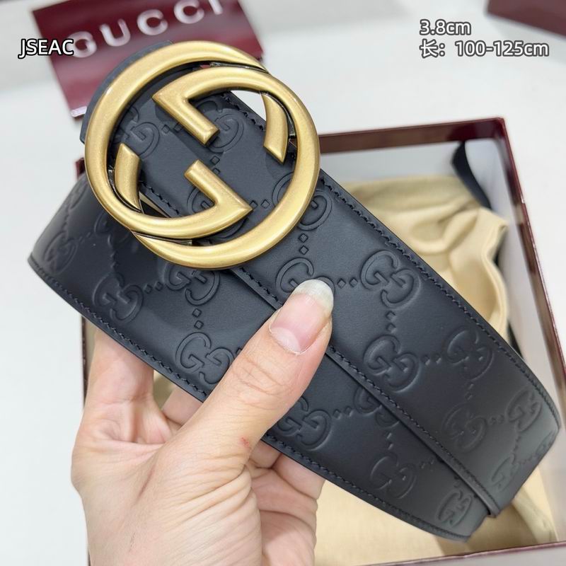 Gucci belt 38mmX100-125cm 8L (5)