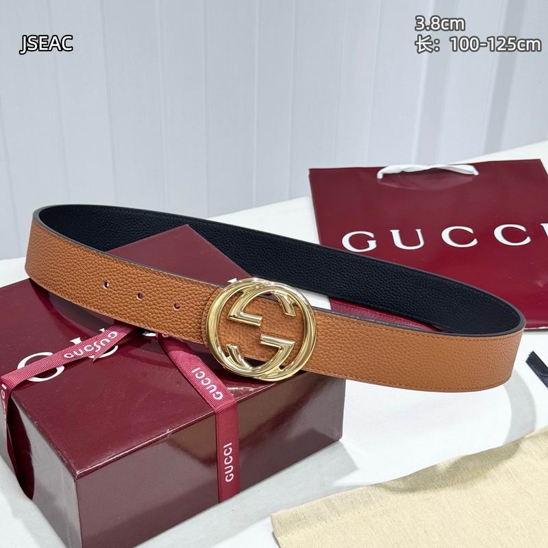 Gucci belt 38mmX100-125cm 8L (57)