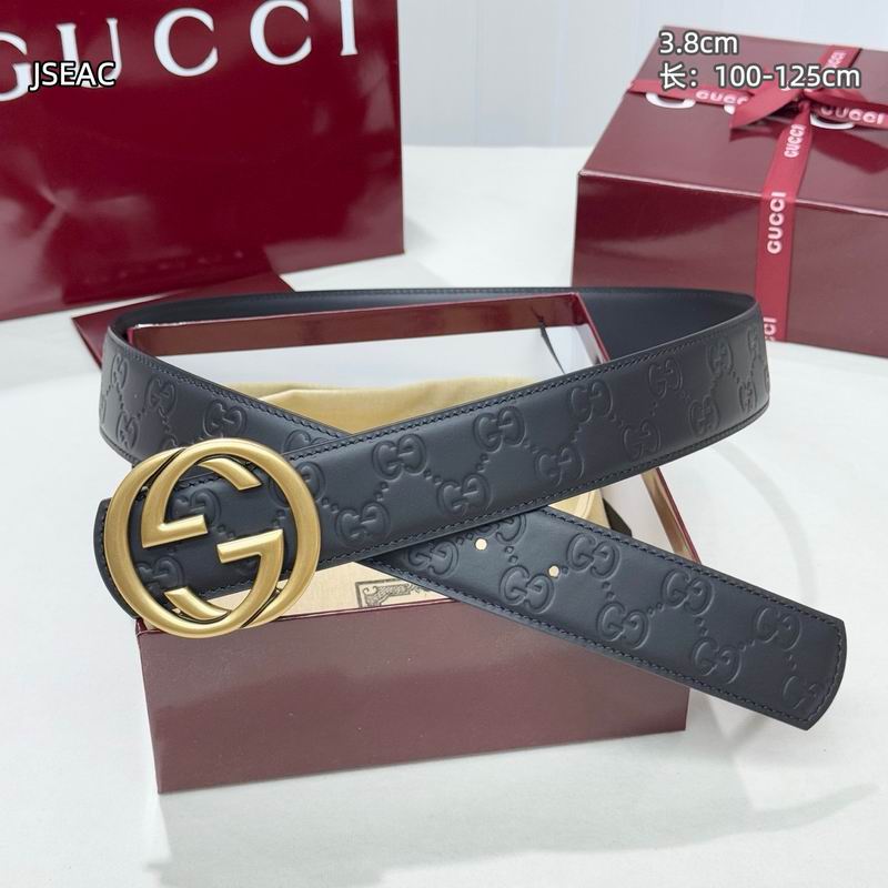 Gucci belt 38mmX100-125cm 8L (6)