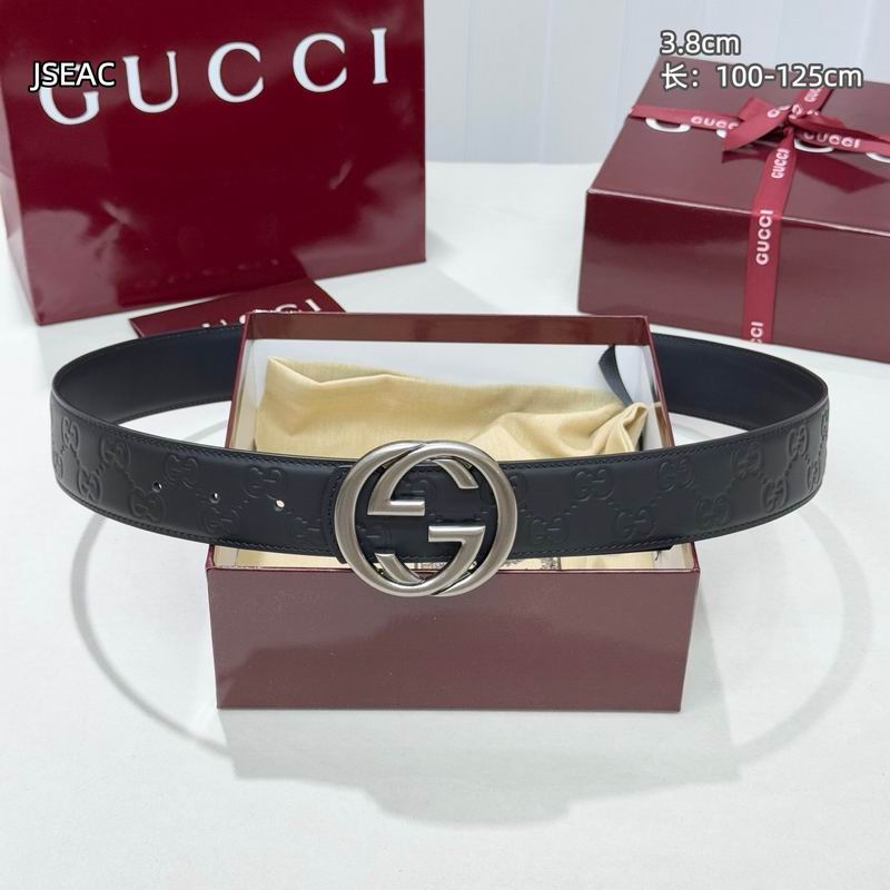Gucci belt 38mmX100-125cm 8L (9)