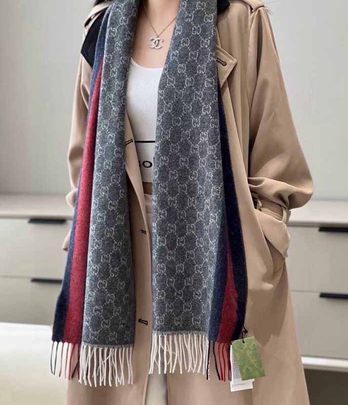 Gucci scarf 35X190cm E23 (18)