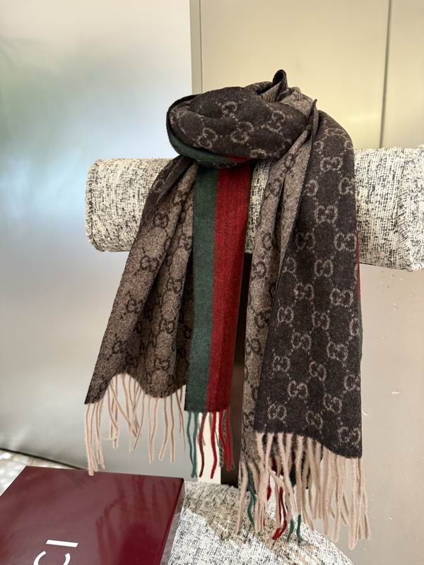 Gucci scarf 35X190cm E23 (2)