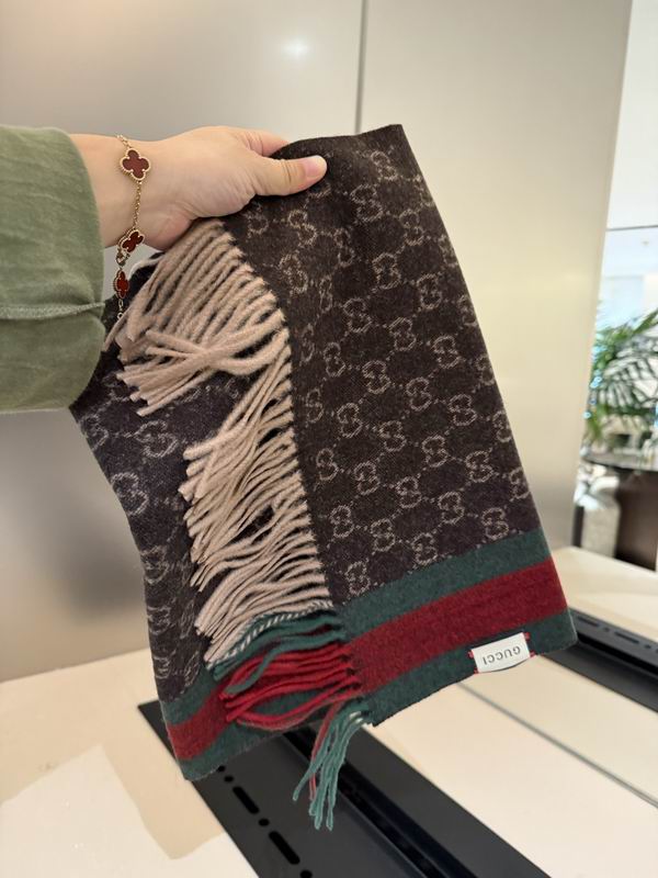 Gucci scarf 35X190cm E23 (6)