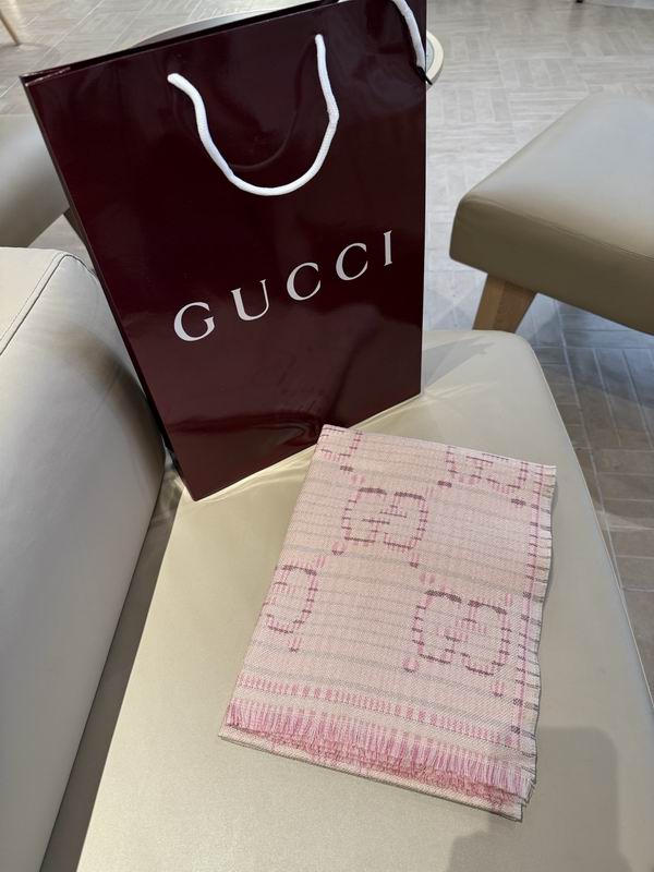 Gucci scarf 47X180cm E15 (13)