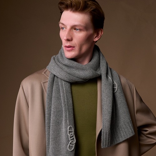 Hermes Scarf 32X175cm 100%羊绒 E31 (12)