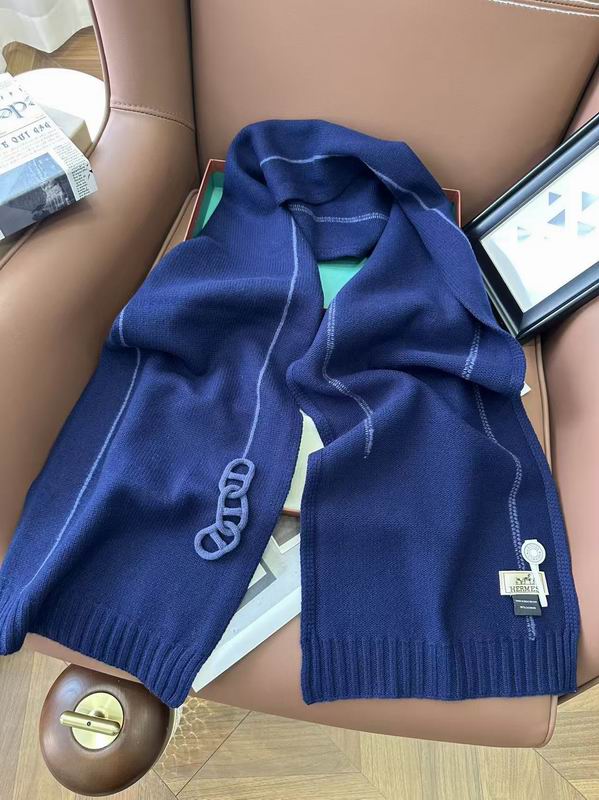 Hermes Scarf 32X175cm 100%羊绒 E31 (18)