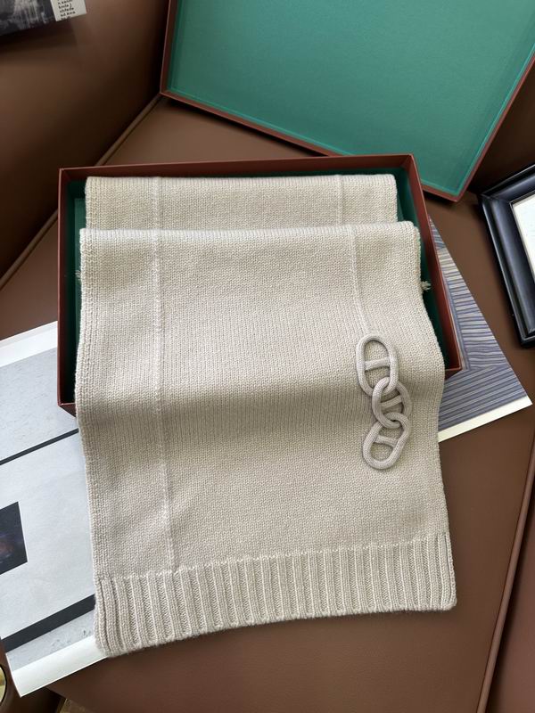 Hermes Scarf 32X175cm 100%羊绒 E31 (23)