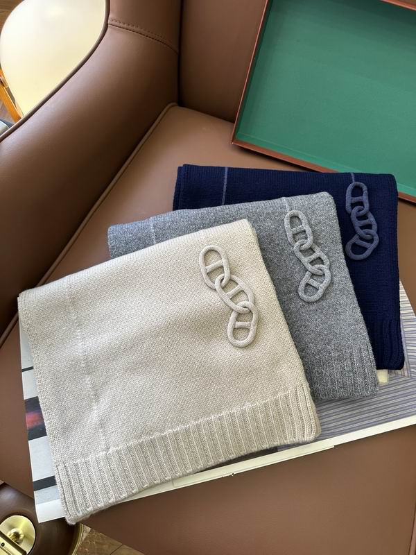 Hermes Scarf 32X175cm 100%羊绒 E31 (4)