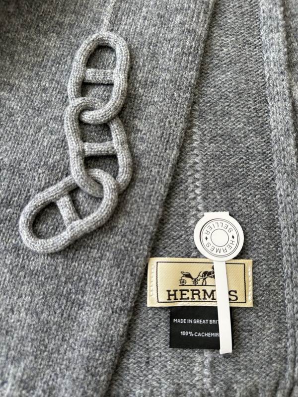 Hermes Scarf 32X175cm 100%羊绒 E31 (5)