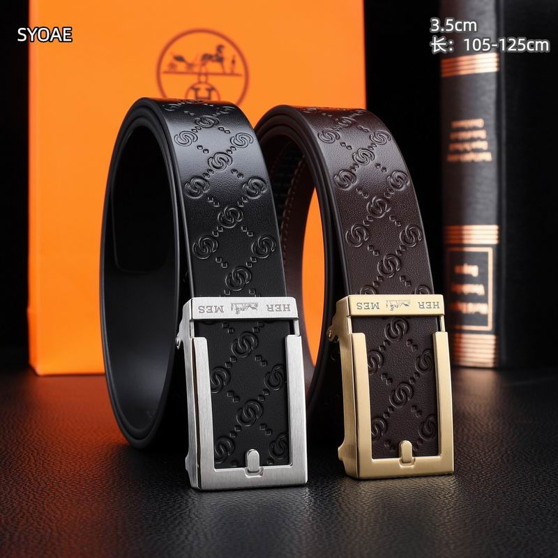 Hermes belt 35mm(自动扣）105-125cm 8L (1)