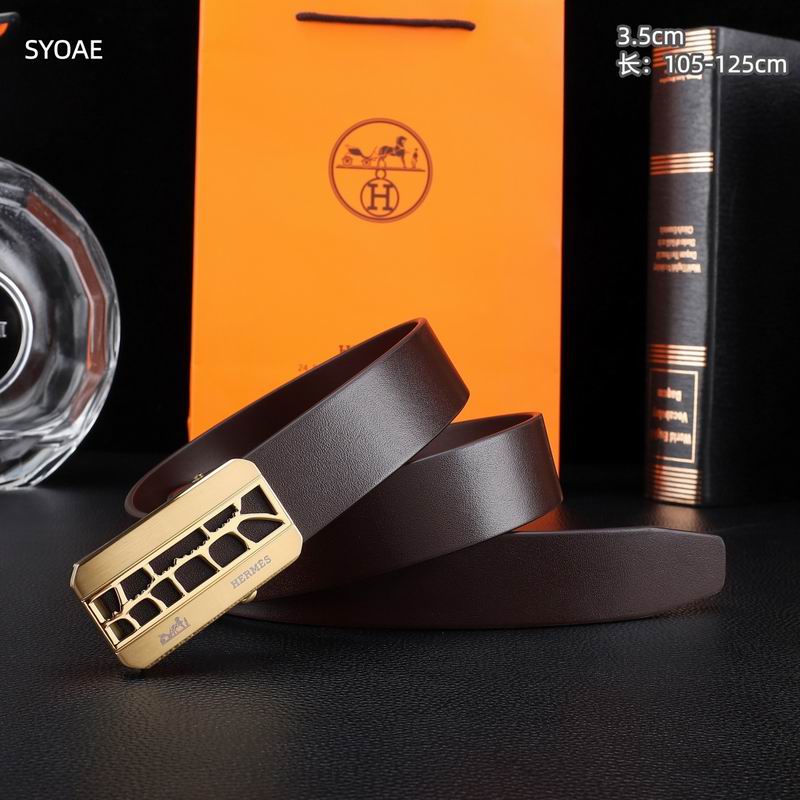 Hermes belt 35mm(自动扣）105-125cm 8L (25)