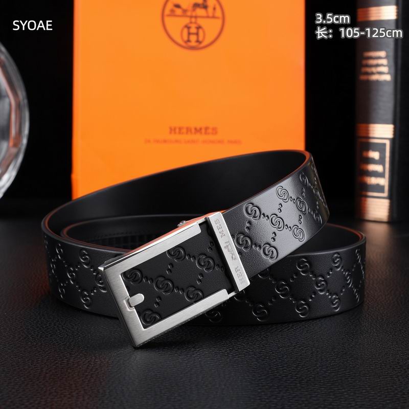 Hermes belt 35mm(自动扣）105-125cm 8L (3)