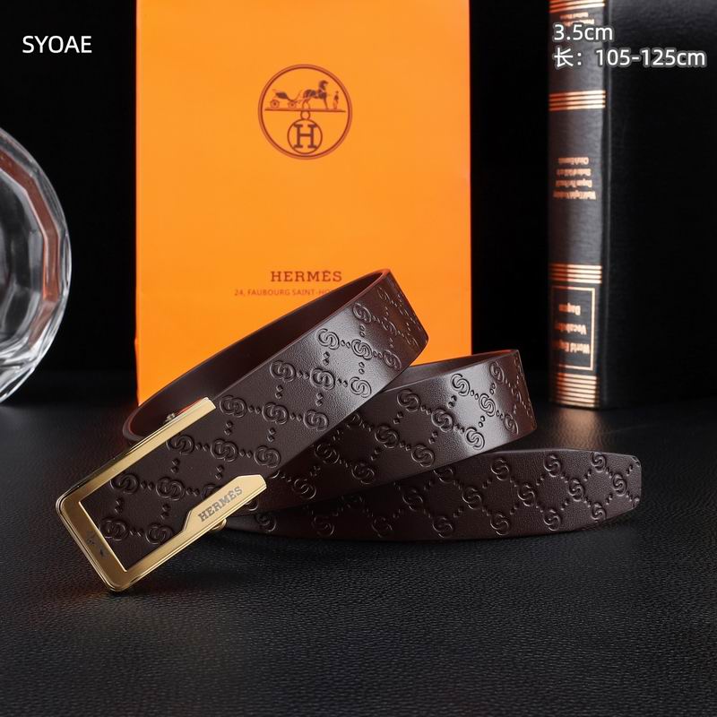 Hermes belt 35mm(自动扣）105-125cm 8L (49)