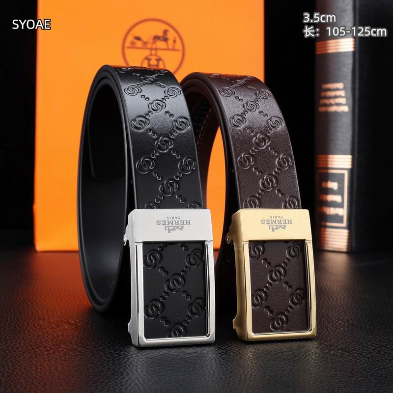 Hermes belt 35mm(自动扣）105-125cm 8L (50)