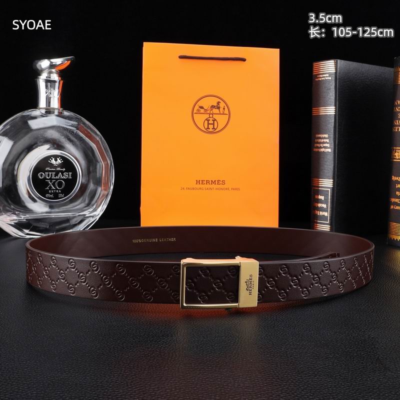 Hermes belt 35mm(自动扣）105-125cm 8L (55)