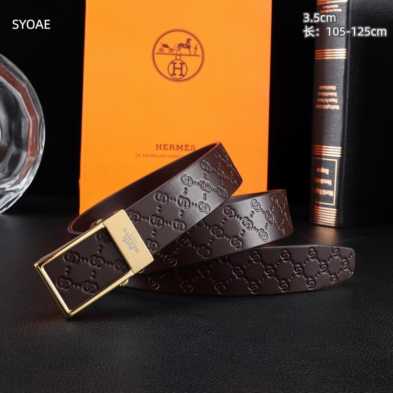 Hermes belt 35mm(自动扣）105-125cm 8L (57)