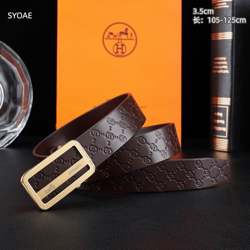 Hermes belt 35mm(自动扣）105-125cm 8L (65)