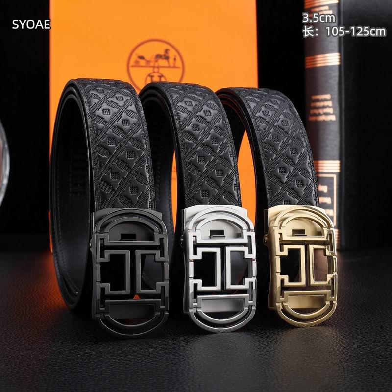 Hermes belt 35mm(自动扣）105-125cm 8L (66)