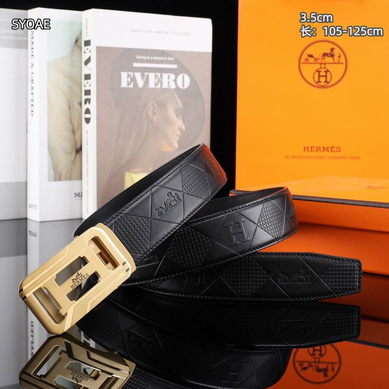 Hermes belt 35mm(自动扣）105-125cm 8L (79)
