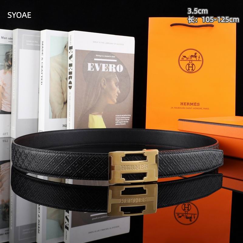 Hermes belt 35mm(自动扣）105-125cm 8L (89)