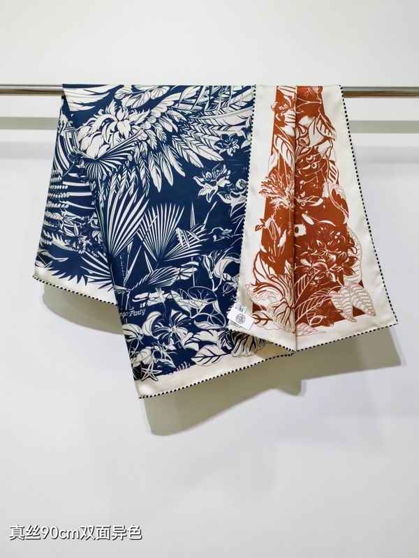 Hermes silk Scarf 90X90cm E01 (11)