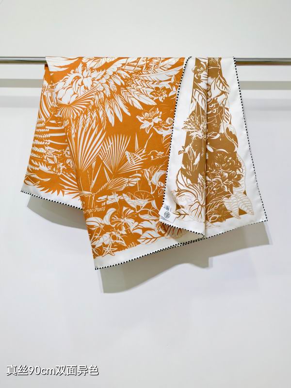 Hermes silk Scarf 90X90cm E01 (2)