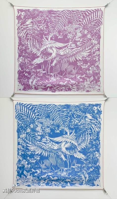 Hermes silk Scarf 90X90cm E01 (25)