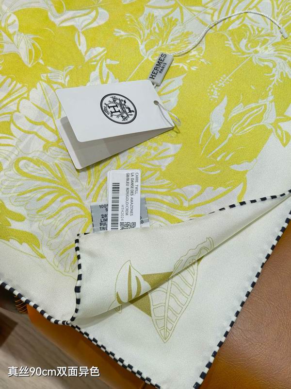 Hermes silk Scarf 90X90cm E01 (30)