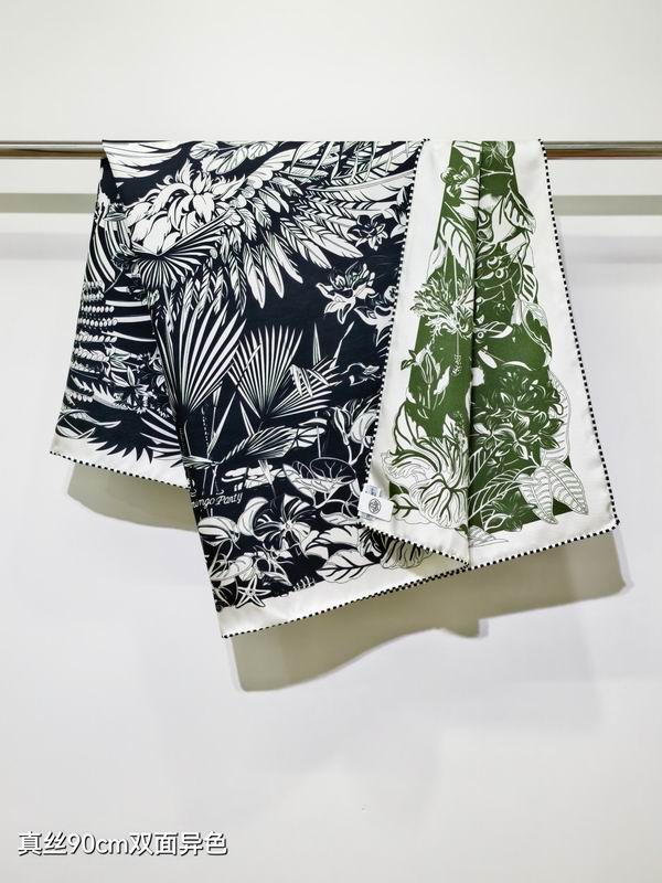 Hermes silk Scarf 90X90cm E01 (40)