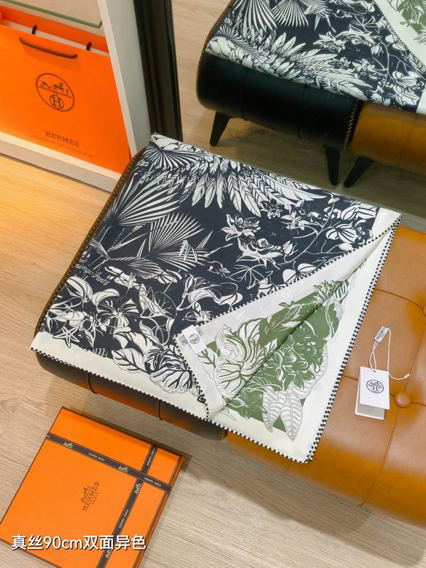 Hermes silk Scarf 90X90cm E01 (45)