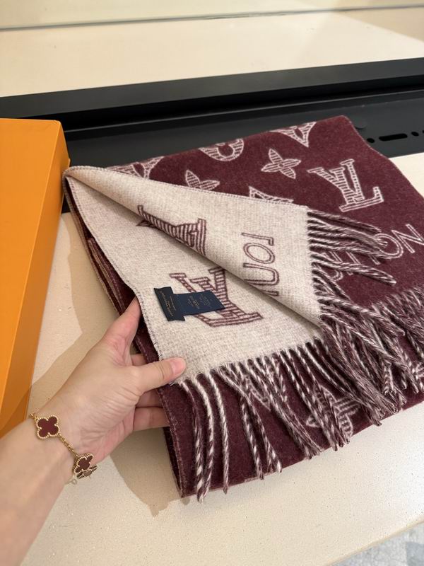 LV Scarf 170X34cm 100%羊毛 E52 (15)
