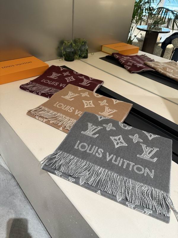 LV Scarf 170X34cm 100%羊毛 E52 (17)