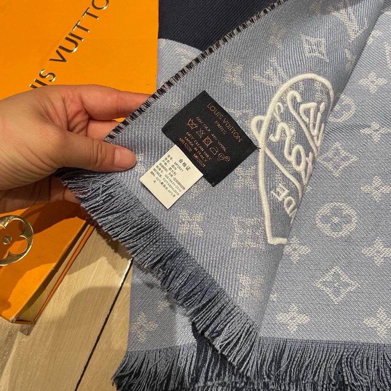 LV Scarf 200X43cm 100%绵羊毛 E11 (2)