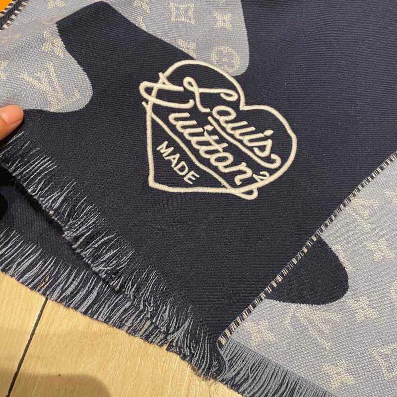 LV Scarf 200X43cm 100%绵羊毛 E11 (3)
