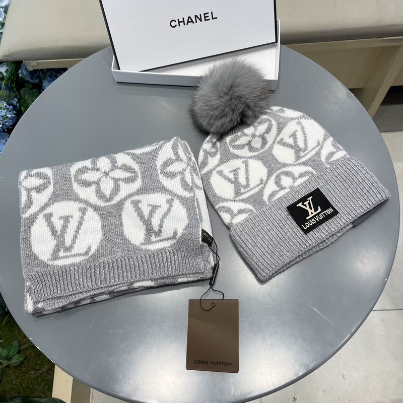 LV Scarf Hat (10)