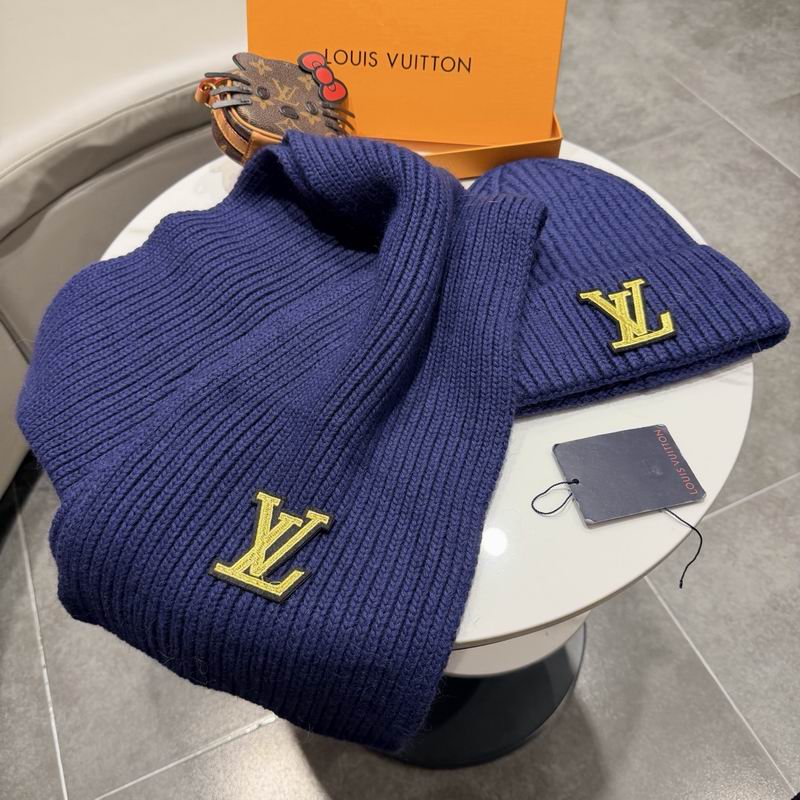 LV Scarf Hat (1078)