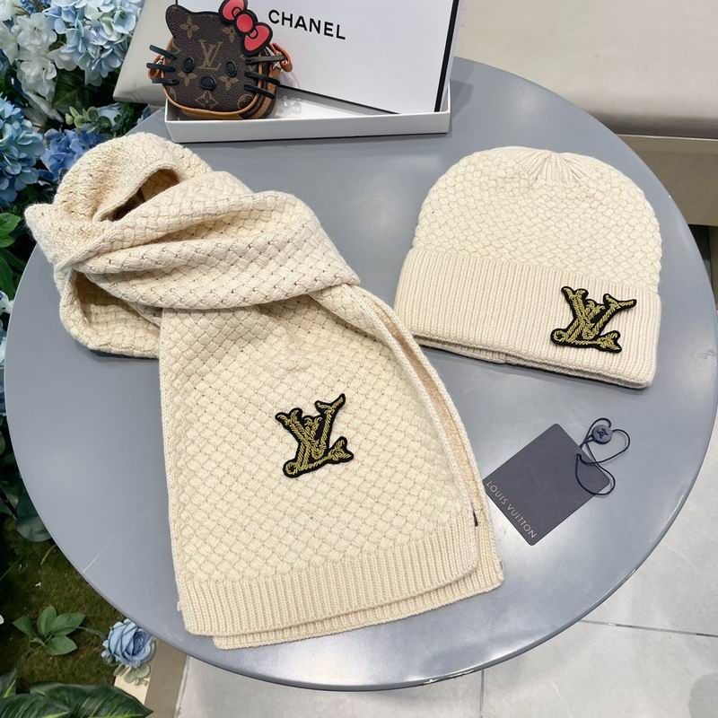 LV Scarf Hat (1176)