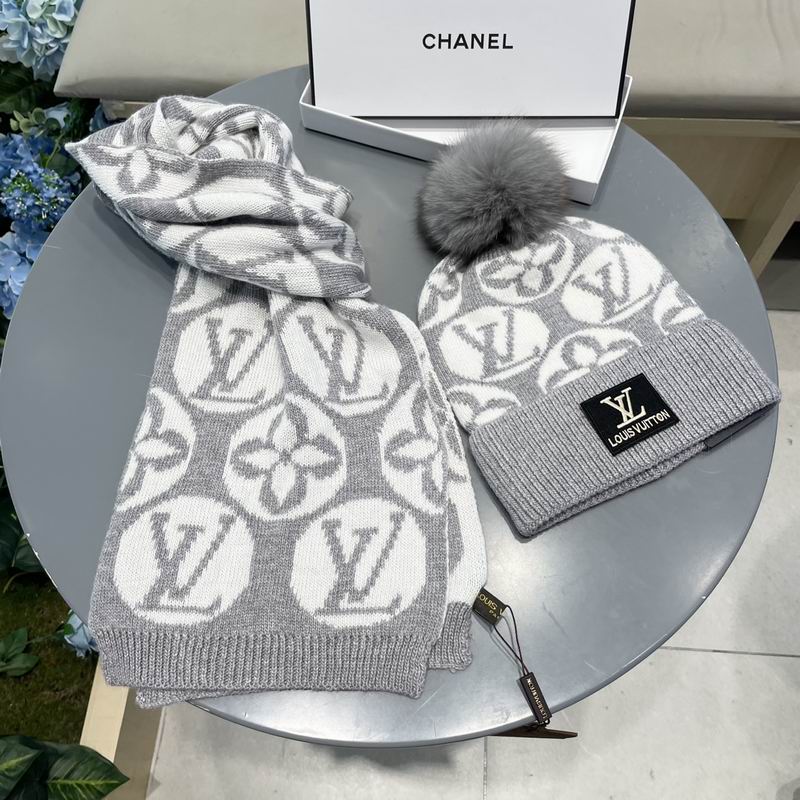 LV Scarf Hat (13)