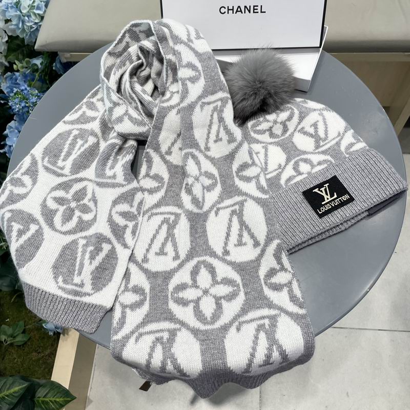LV Scarf Hat (15)