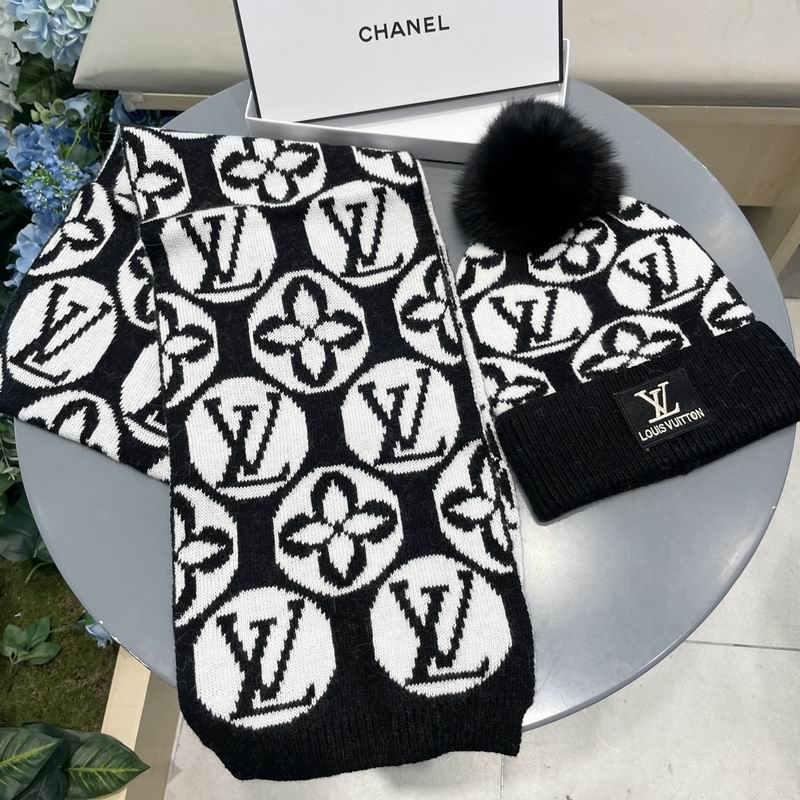 LV Scarf Hat (20)