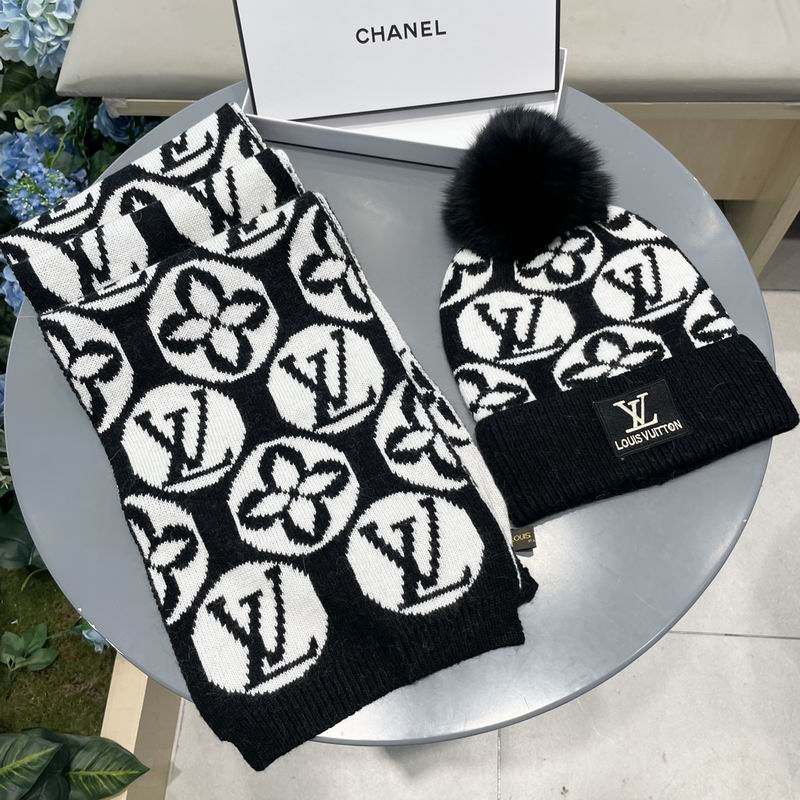 LV Scarf Hat (21)