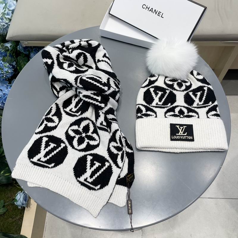 LV Scarf Hat (4)