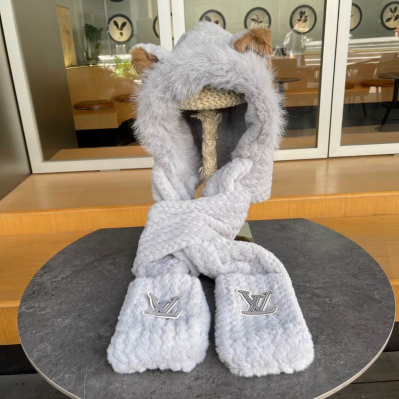 LV Scarf Hat (4321)