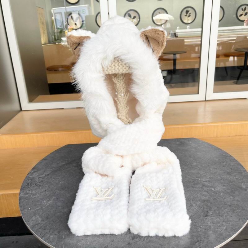 LV Scarf Hat (4332)