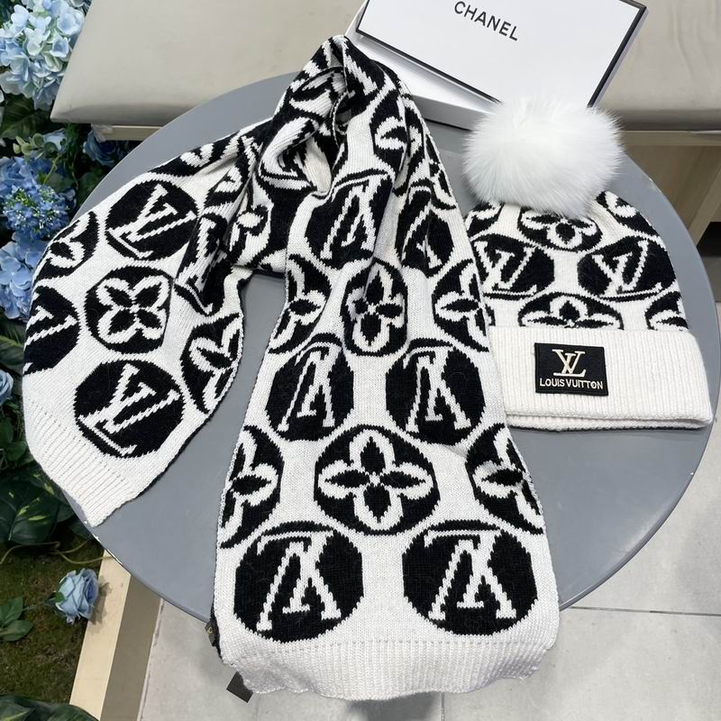 LV Scarf Hat (6)