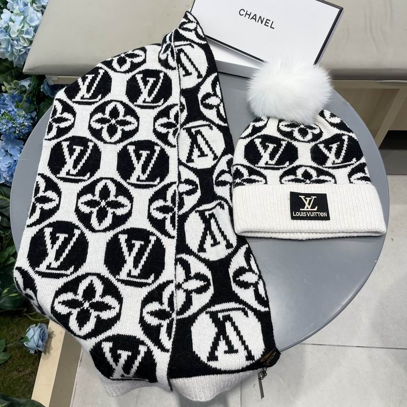 LV Scarf Hat (7)